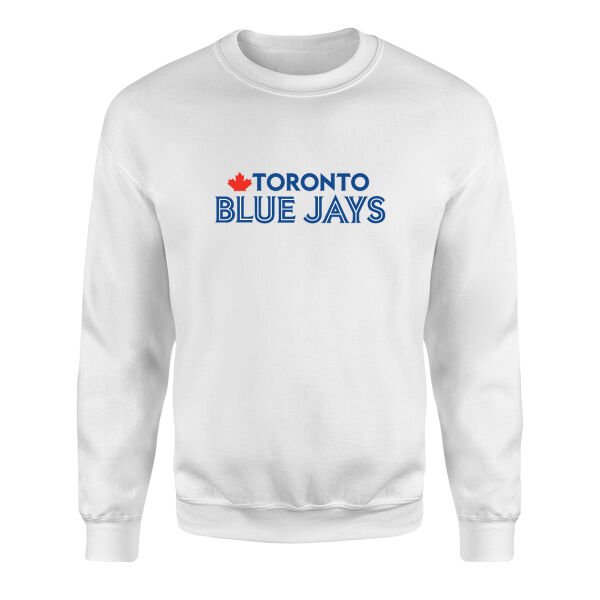 Toronto Blue Jays Sweatshirt S - Beyaz