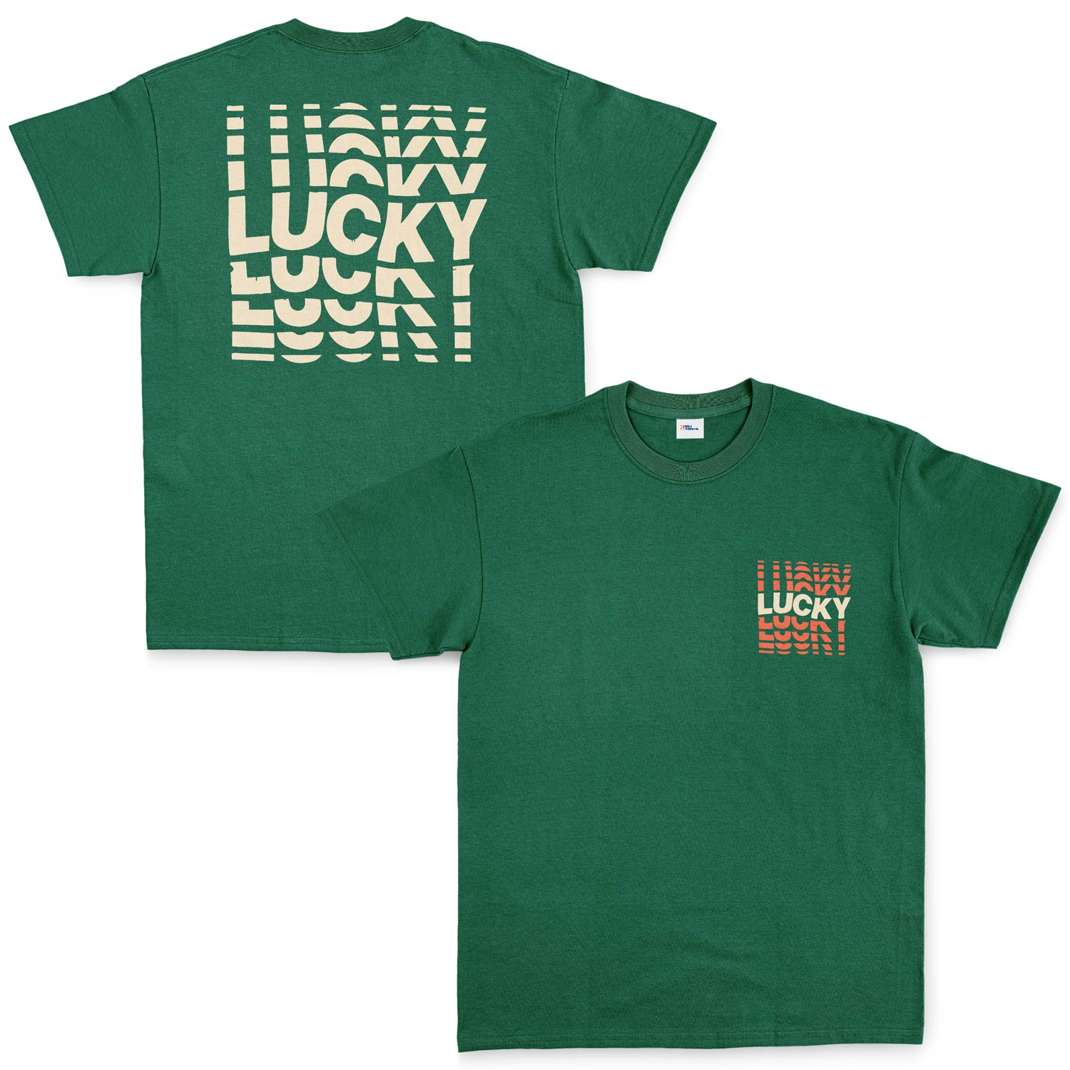 Lucky Tişört M - Nefti Yeşili