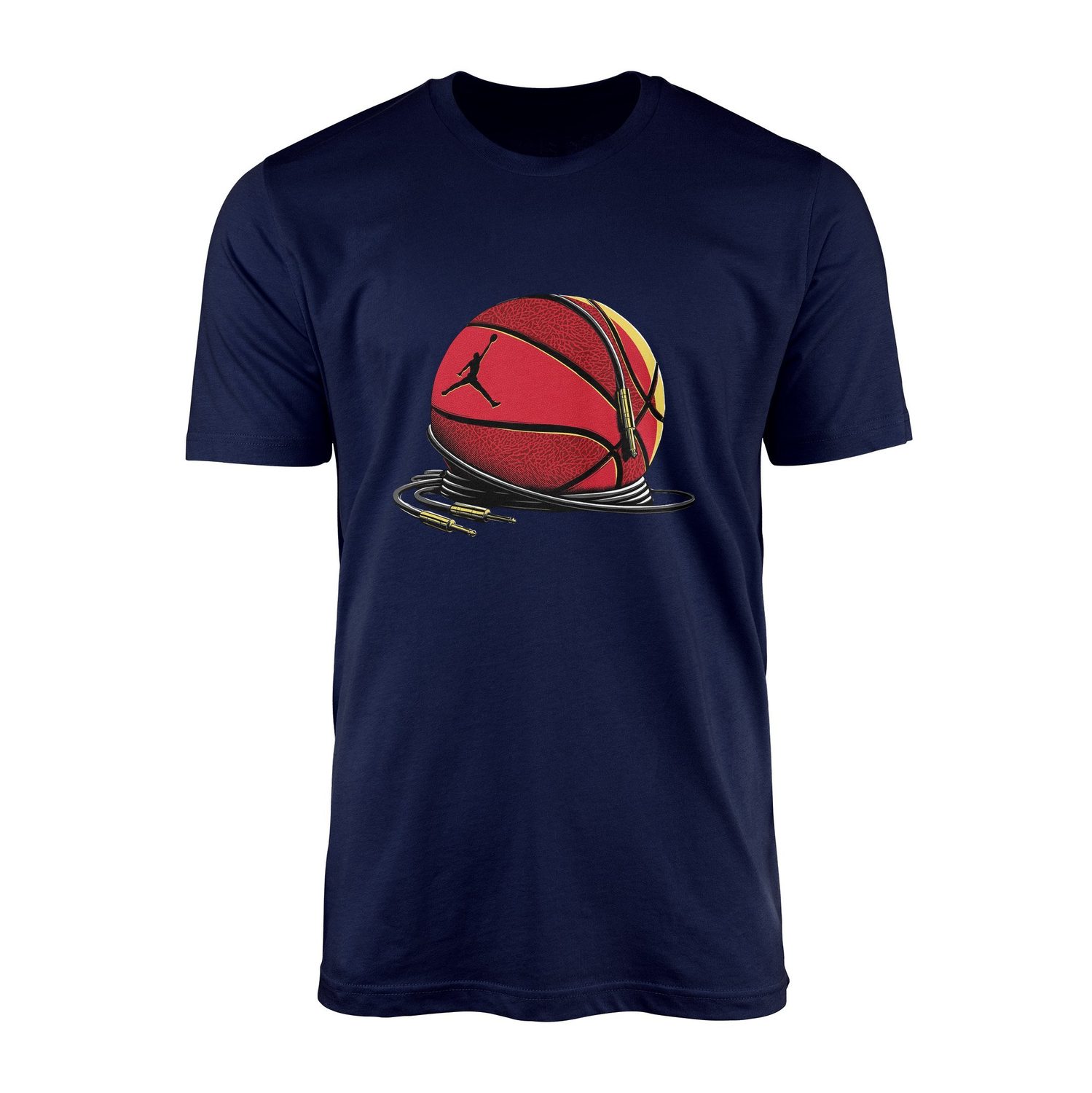 Air Jordan UNPLUGGED Tişört L - İndigo Mavisi