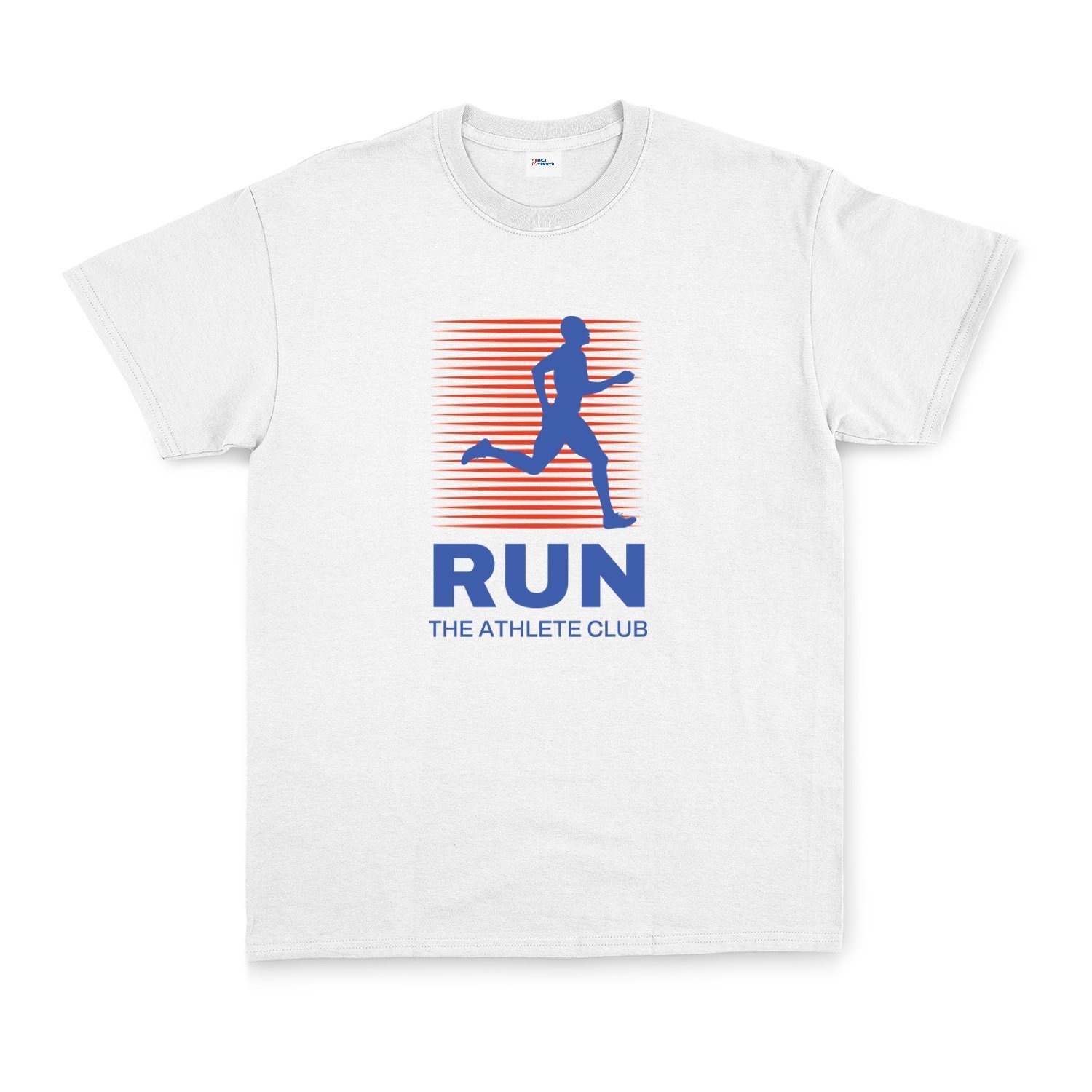 Run, The Athlete Club Tişört XL - Beyaz | OUTLET