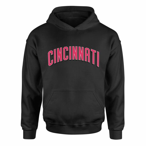 Cincinnati Hoodie S - Siyah