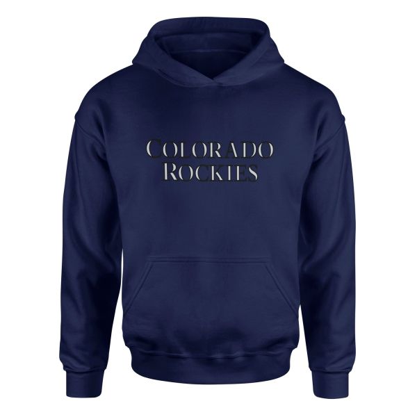 Colorado ROCKIES Hoodie L - İndigo Mavisi