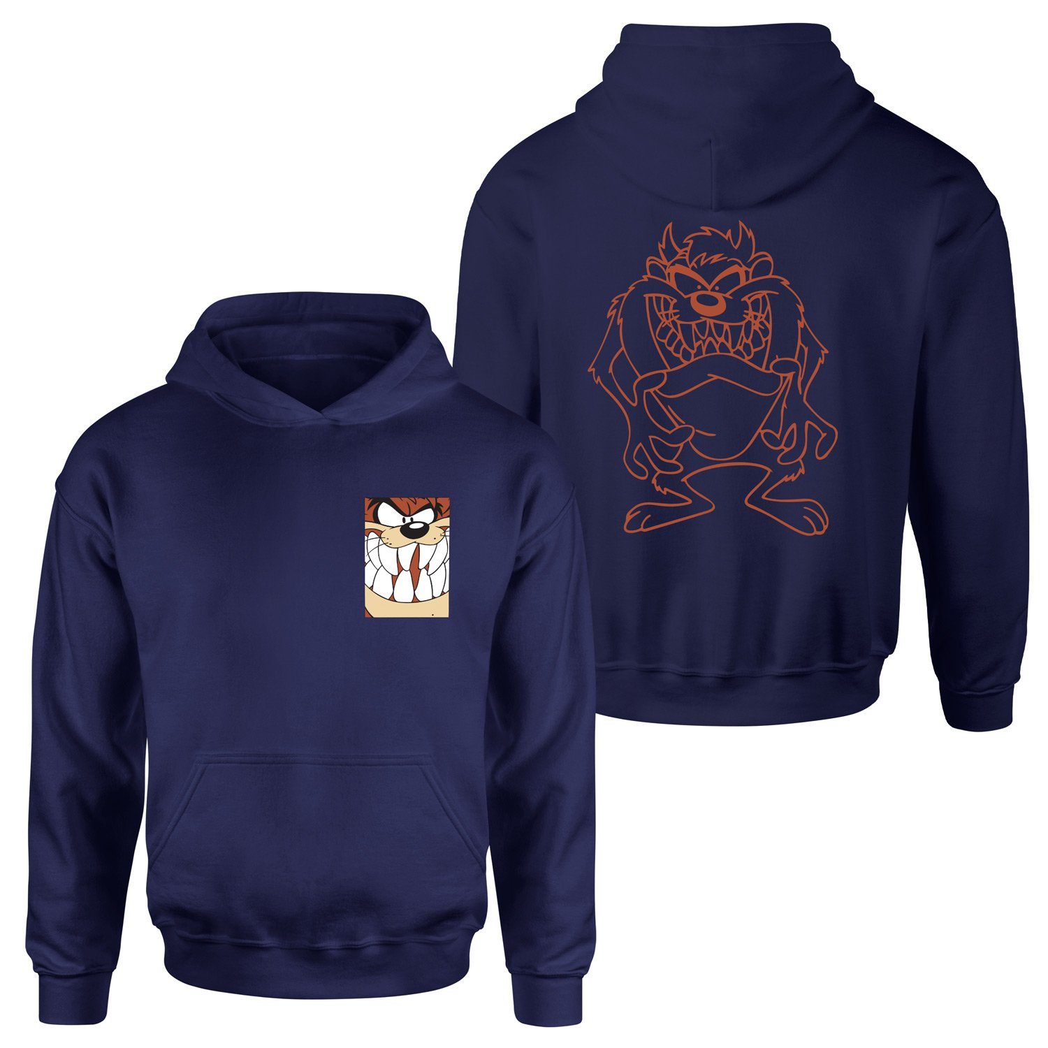 Tazmanya Canavarı Hoodie M - Lacivert