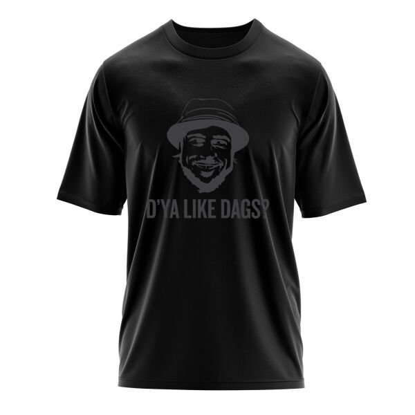 D’ya Like Dags? Snatch Oversize Tişört L - Siyah