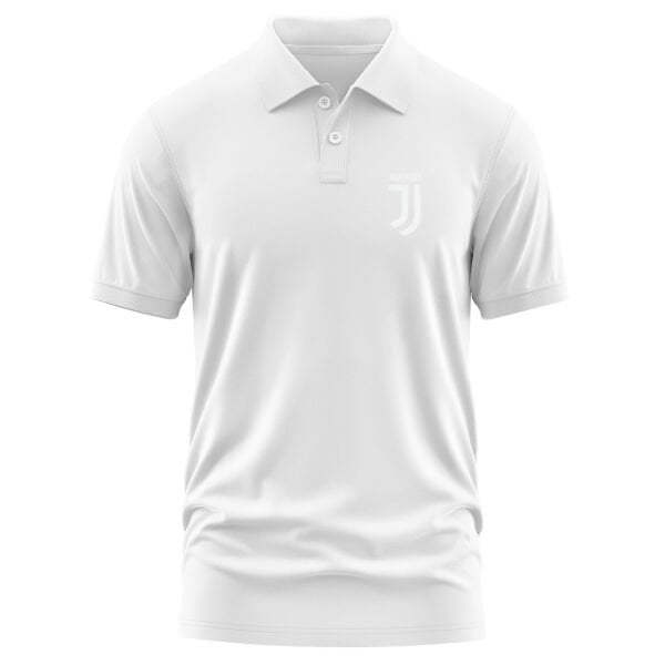 Juventus White Polo Tişört L - Beyaz