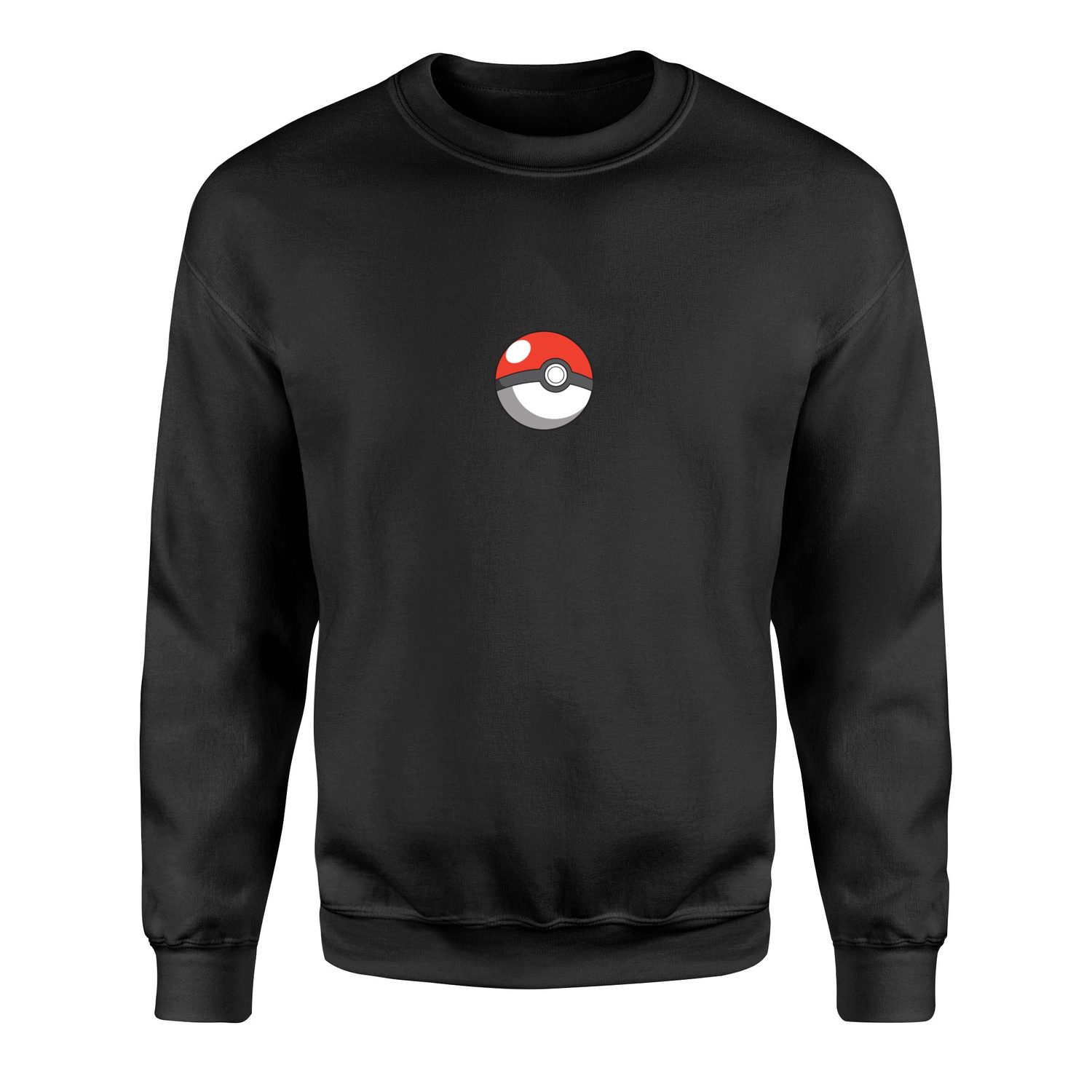 Pokeball Sweatshirt S - Siyah