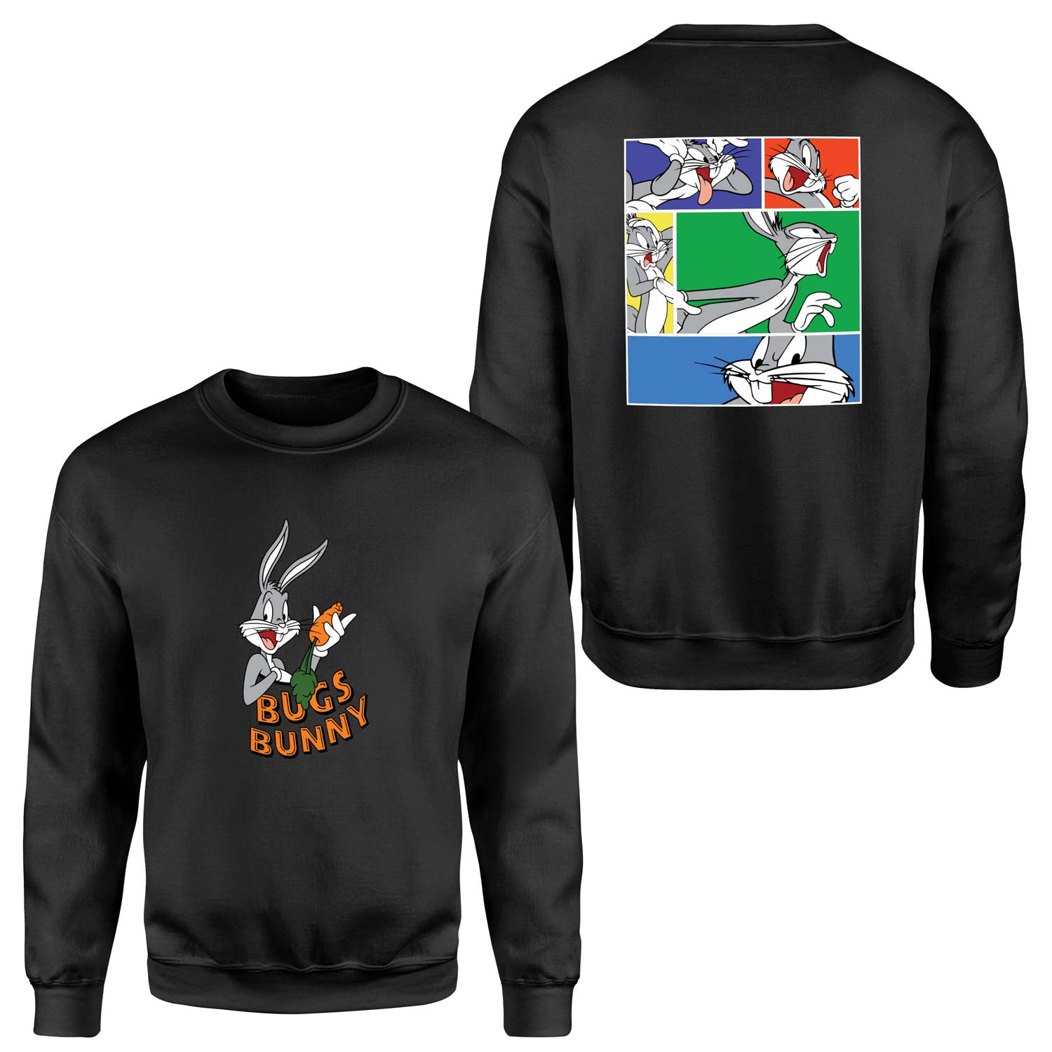 Bugs Bunny 360 Sweatshirt XXL - Siyah