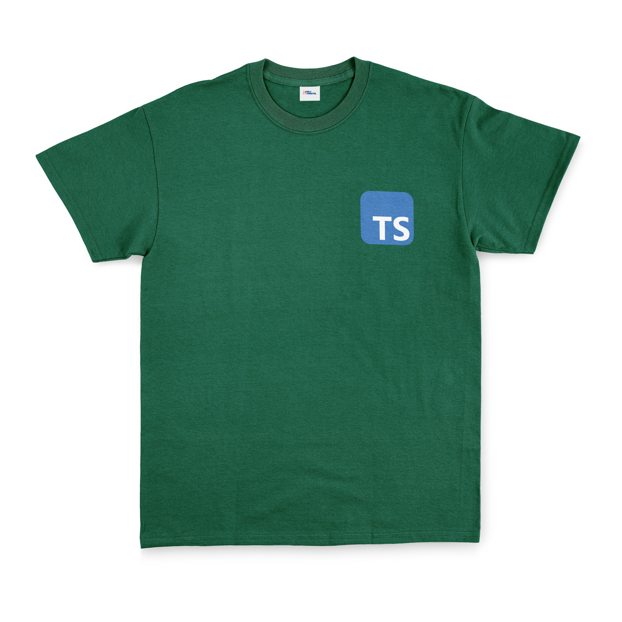 Typescript Tişört S - Nefti Yeşili