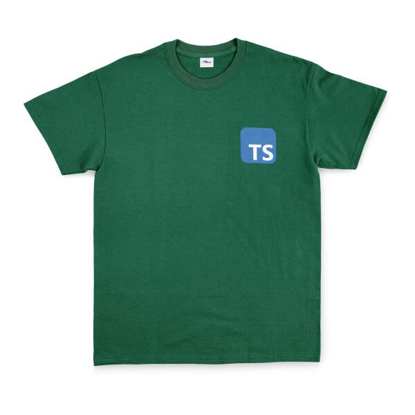 Typescript Tişört S - Nefti Yeşili