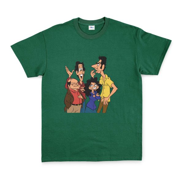 Friends of Seinfeld Tişört S - Nefti Yeşili