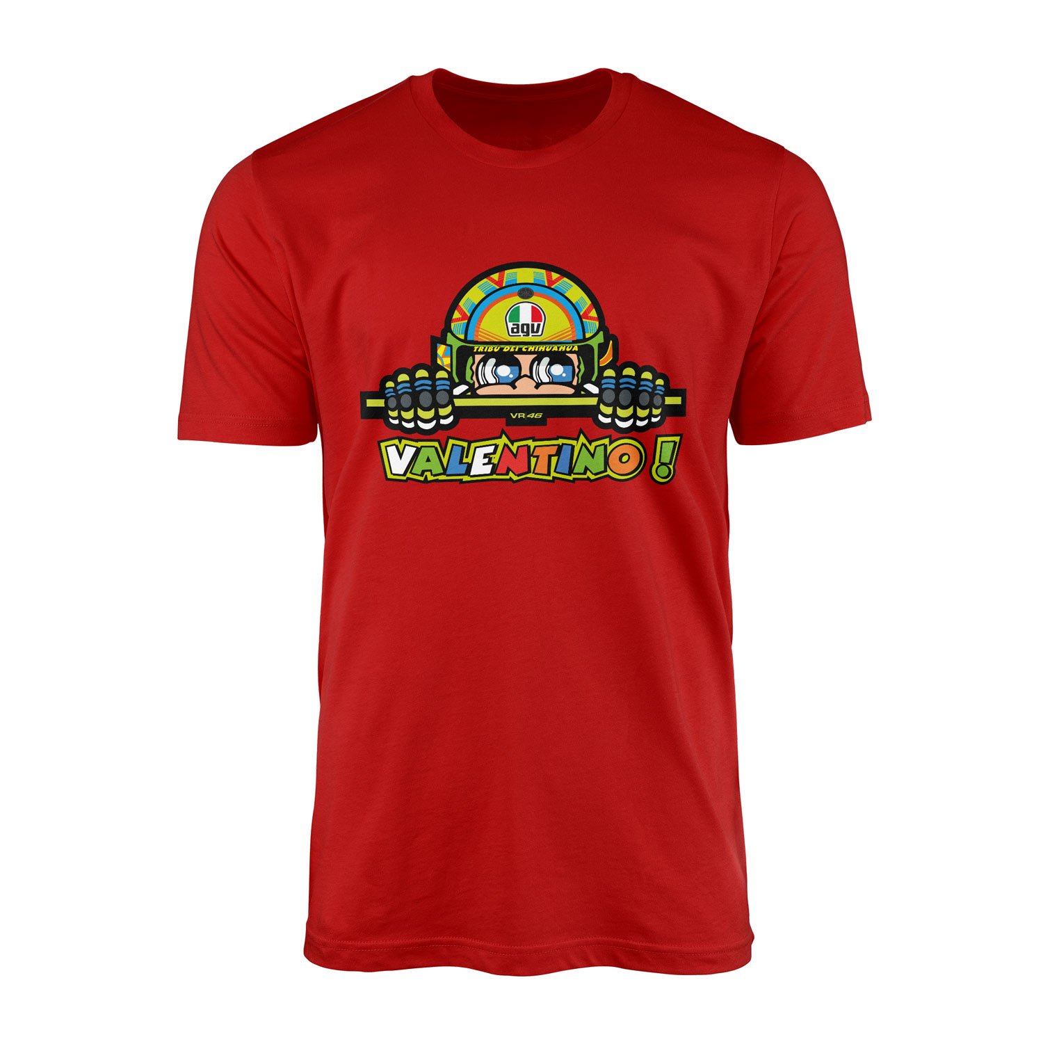 Valentino Rossi VR 46 Tişört L - Kırmızı