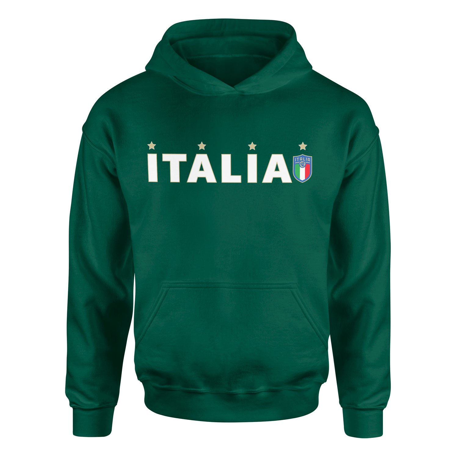 Italia Campioni del Mondo Hoodie M - Nefti Yeşili