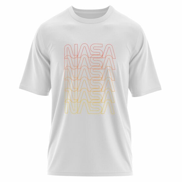 NASA Classic Worm Blend Oversize Tişört