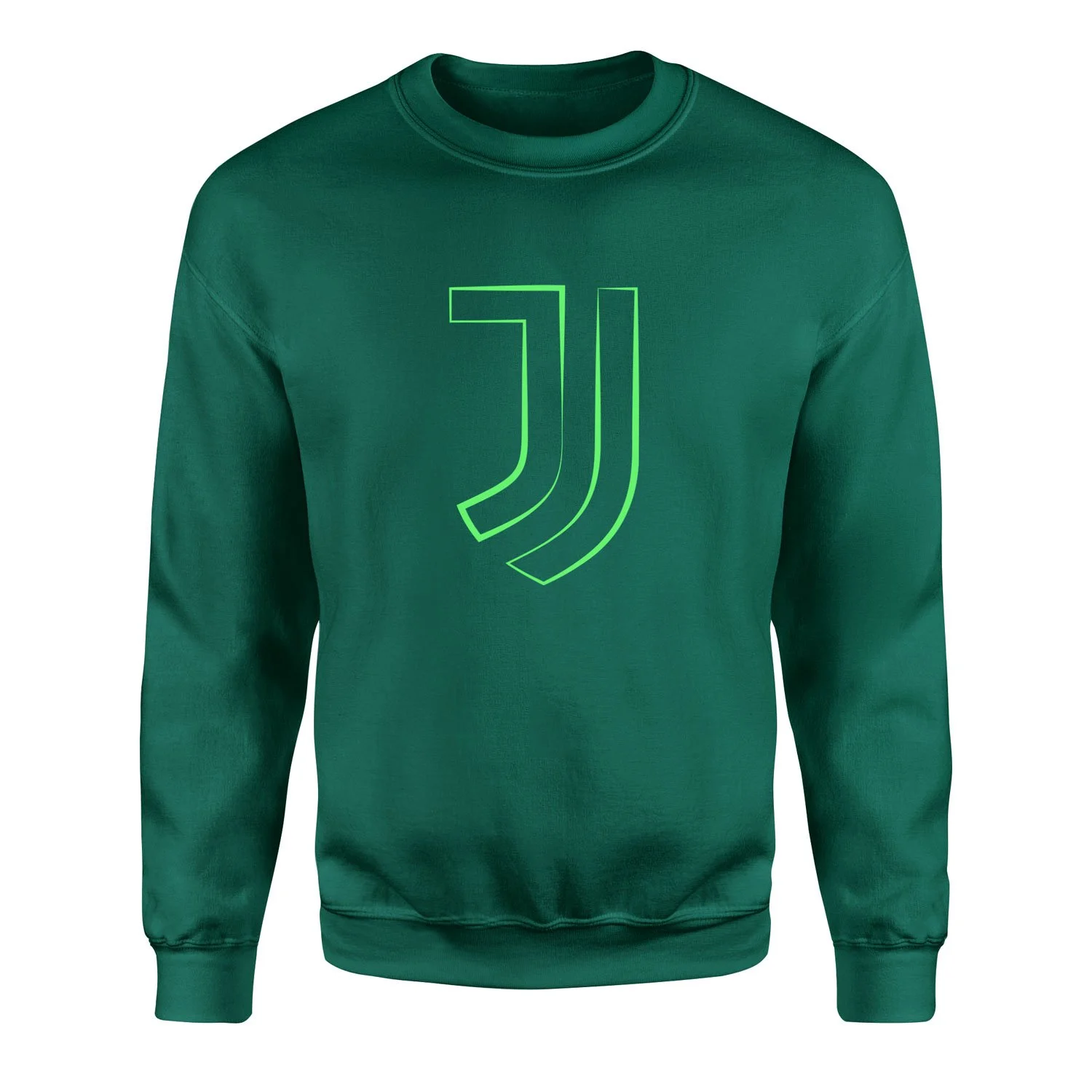 Juventus Green Strokes Sweatshirt - L | OUTLET