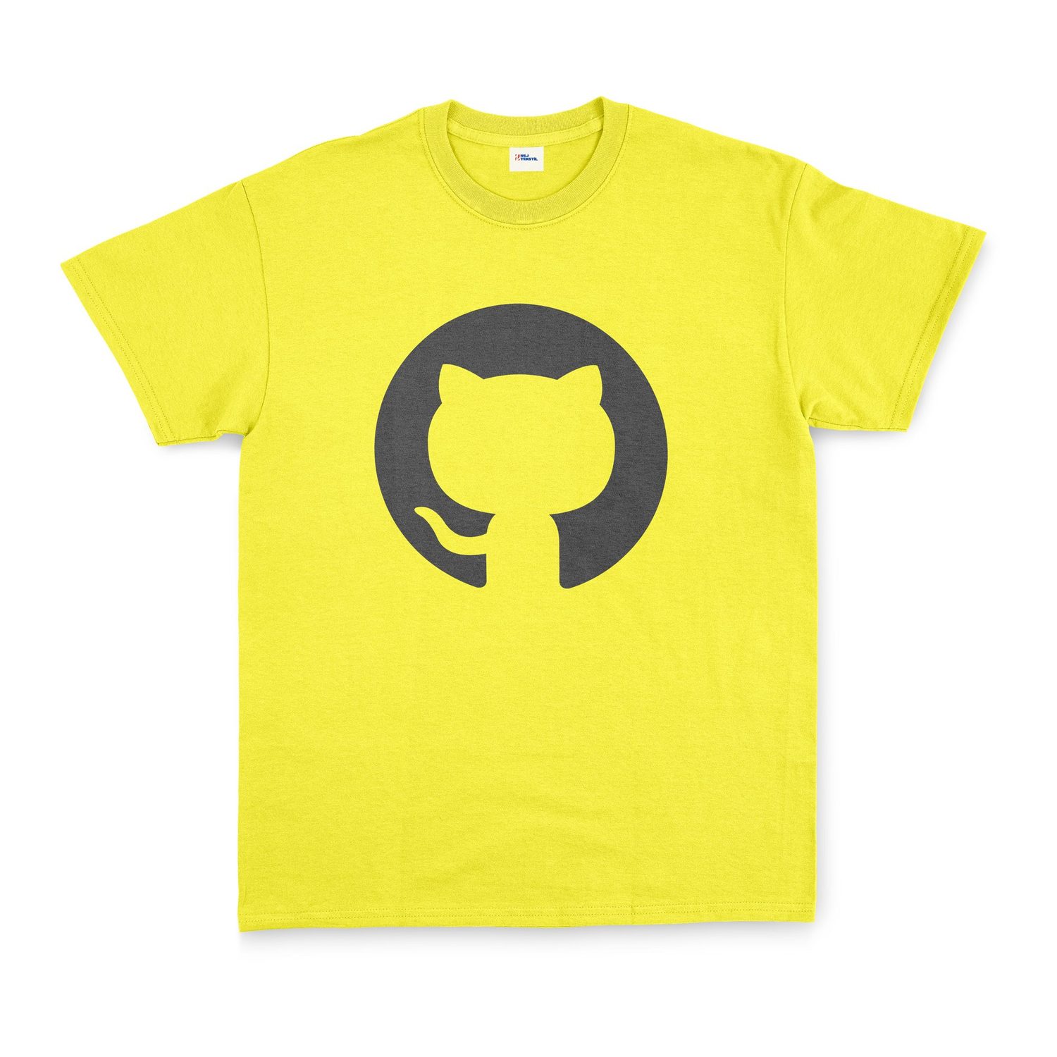 GitHub Tişört S - Sarı