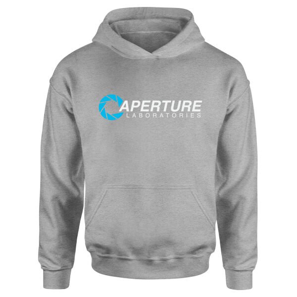 Aperture Laboratories | Half-Life Hoodie L - Gri