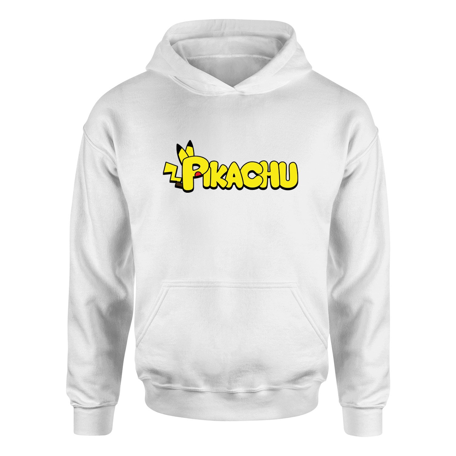 Pikachu Hoodie M - Beyaz