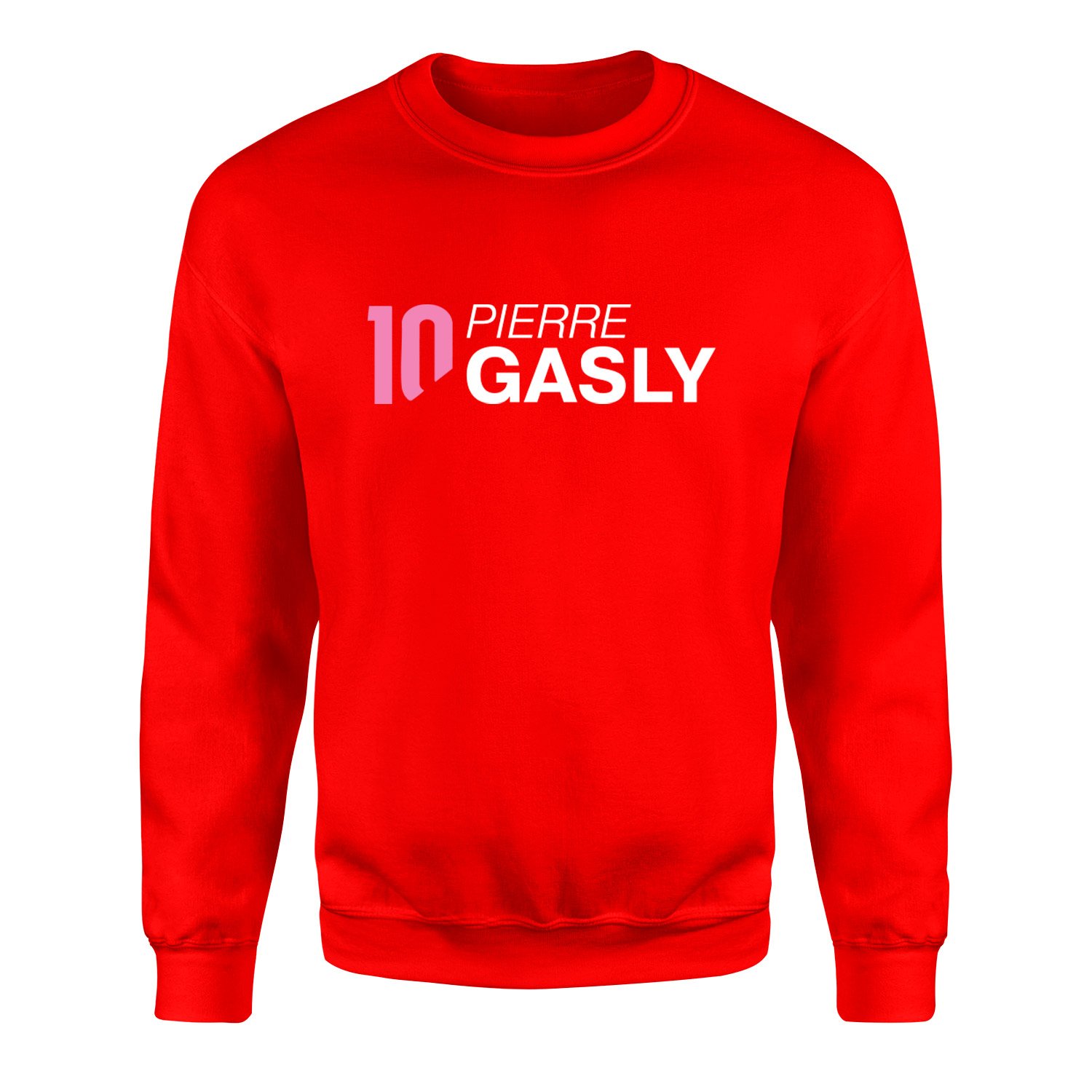 Pierre Gasly 10 Sweatshirt XL - Kırmızı