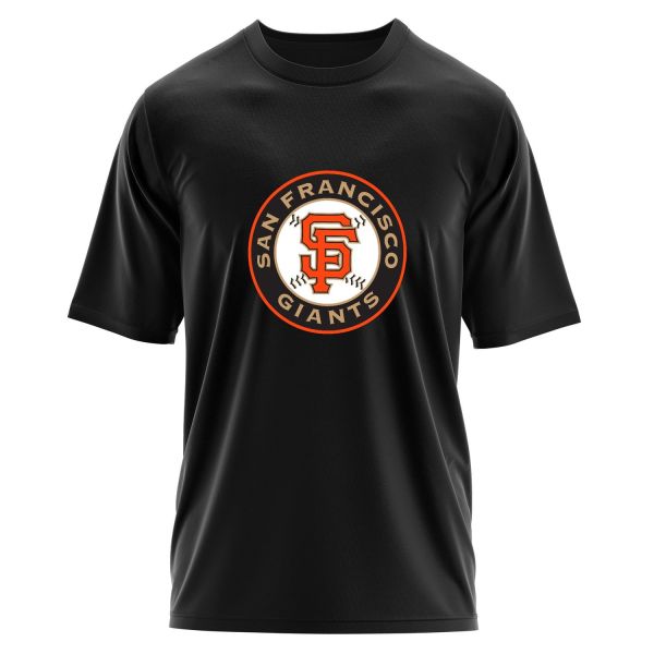 San Francisco Giants L Oversize Tişört M - Siyah