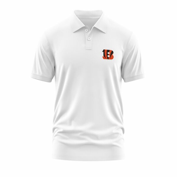 Cincinnati Bengals Polo Tişört M - Beyaz