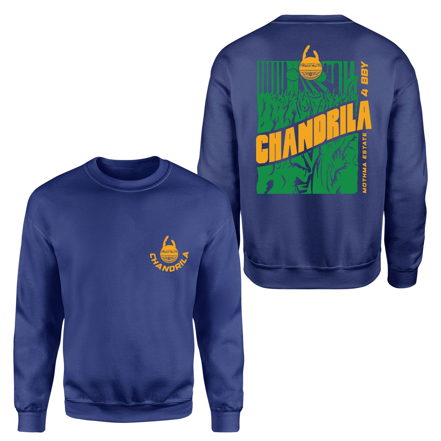 Chandrila, Mothma Estate Sweatshirt M - İndigo Mavisi