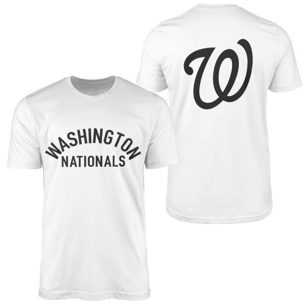 Washington Nationals Muted Tişört M - Beyaz