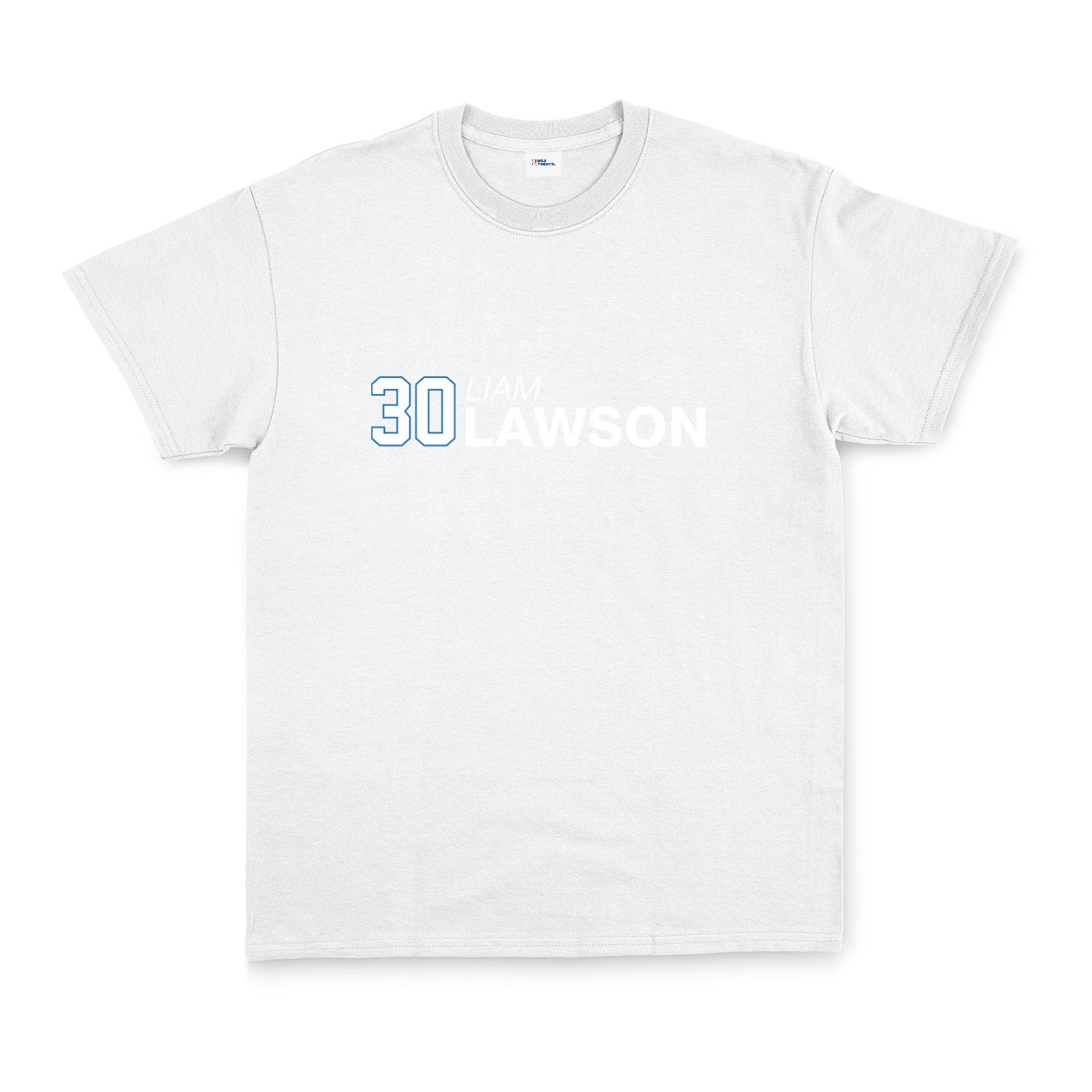 Liam Lawson 30 Tişört XXL - Beyaz