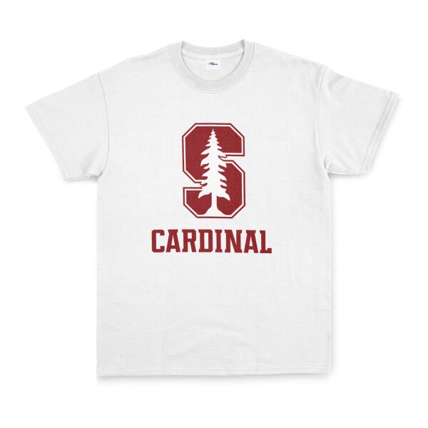 Stanford Cardinal Tişört L - Beyaz