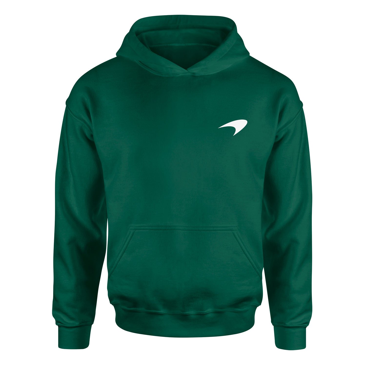 McLaren Racing White Hoodie XXL - Nefti Yeşili