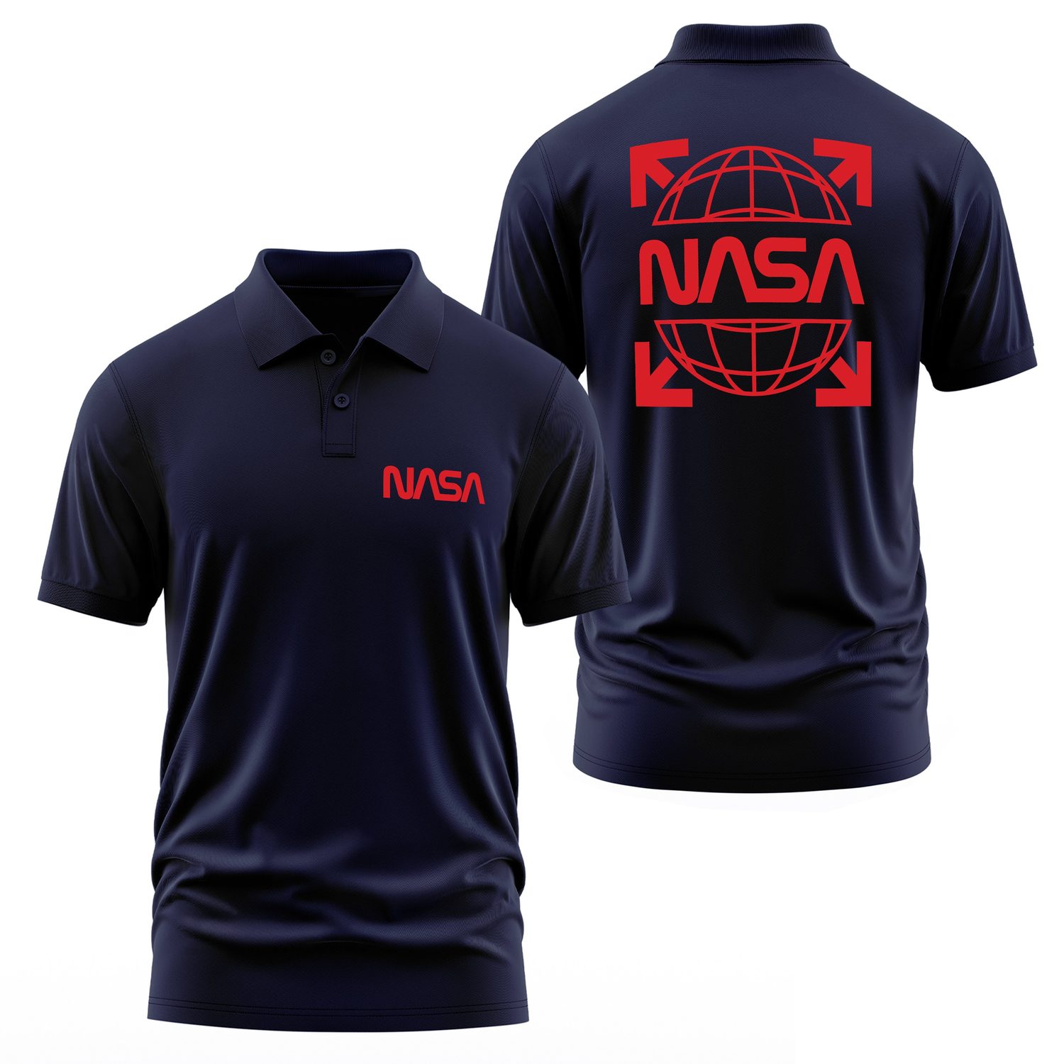 NASA OW SE Polo Tişört L - İndigo Mavisi