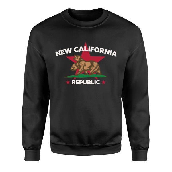 New California Republic Premium Sweatshirt XL - Siyah