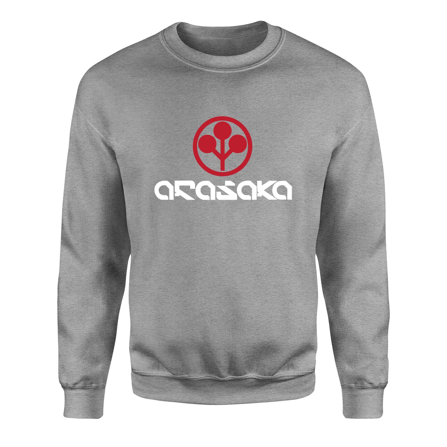 Arasaka | Cyberpunk Sweatshirt M - Gri