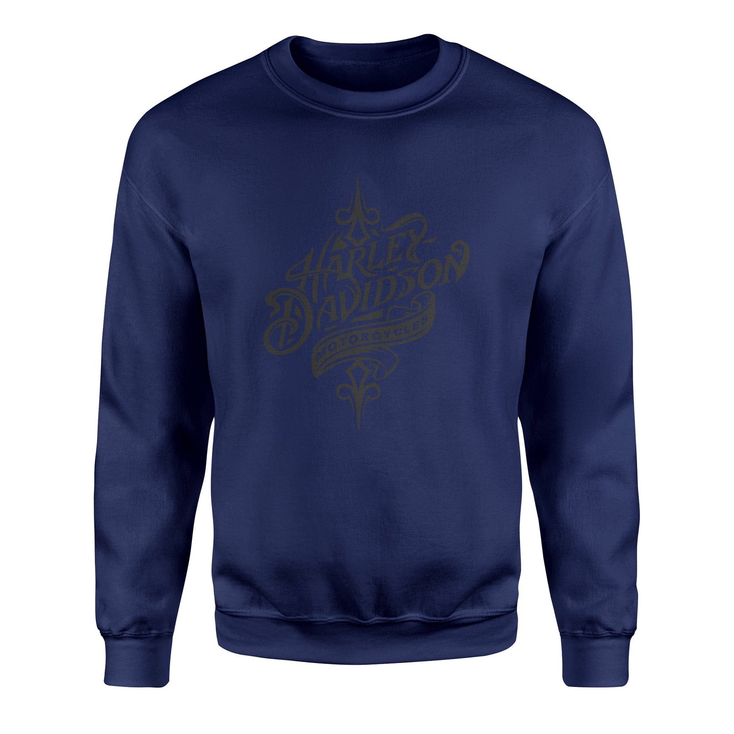 Harley-Davidson Motorcycles B Sweatshirt M - İndigo Mavisi