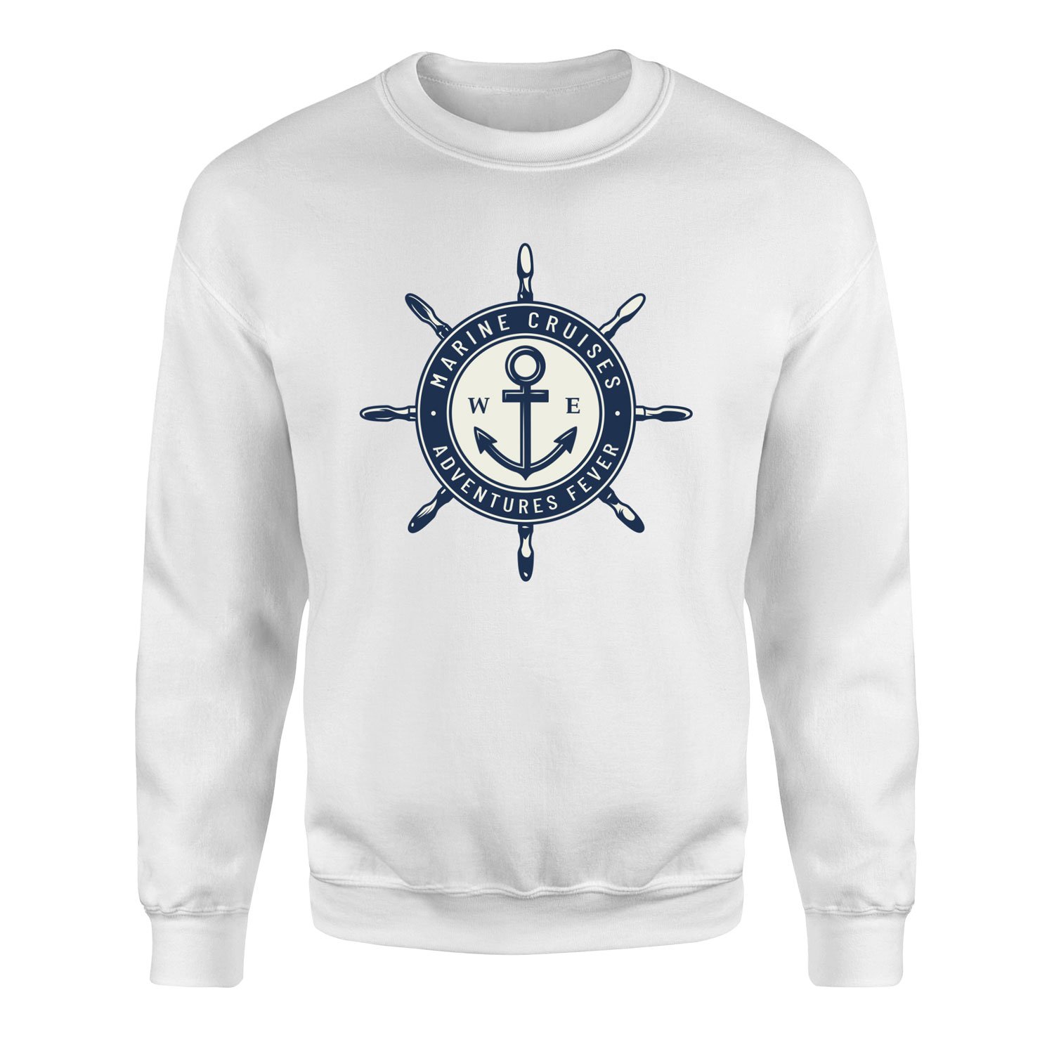 Marine Cruises Sweatshirt S - Beyaz