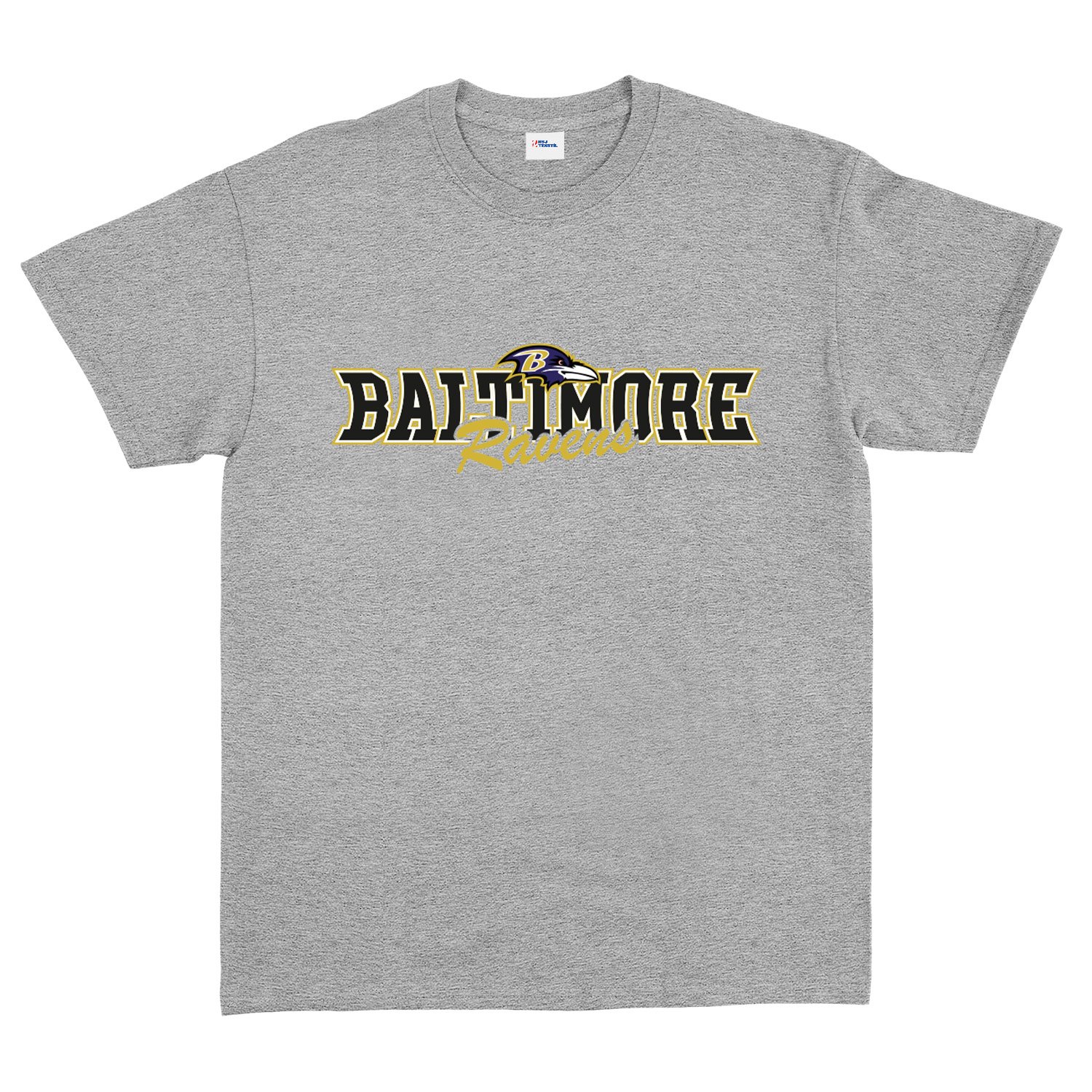 Baltimore Ravens BR Tişört XL - Gri