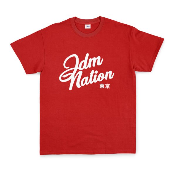 JDM Nation Tişört XXL - Kırmızı