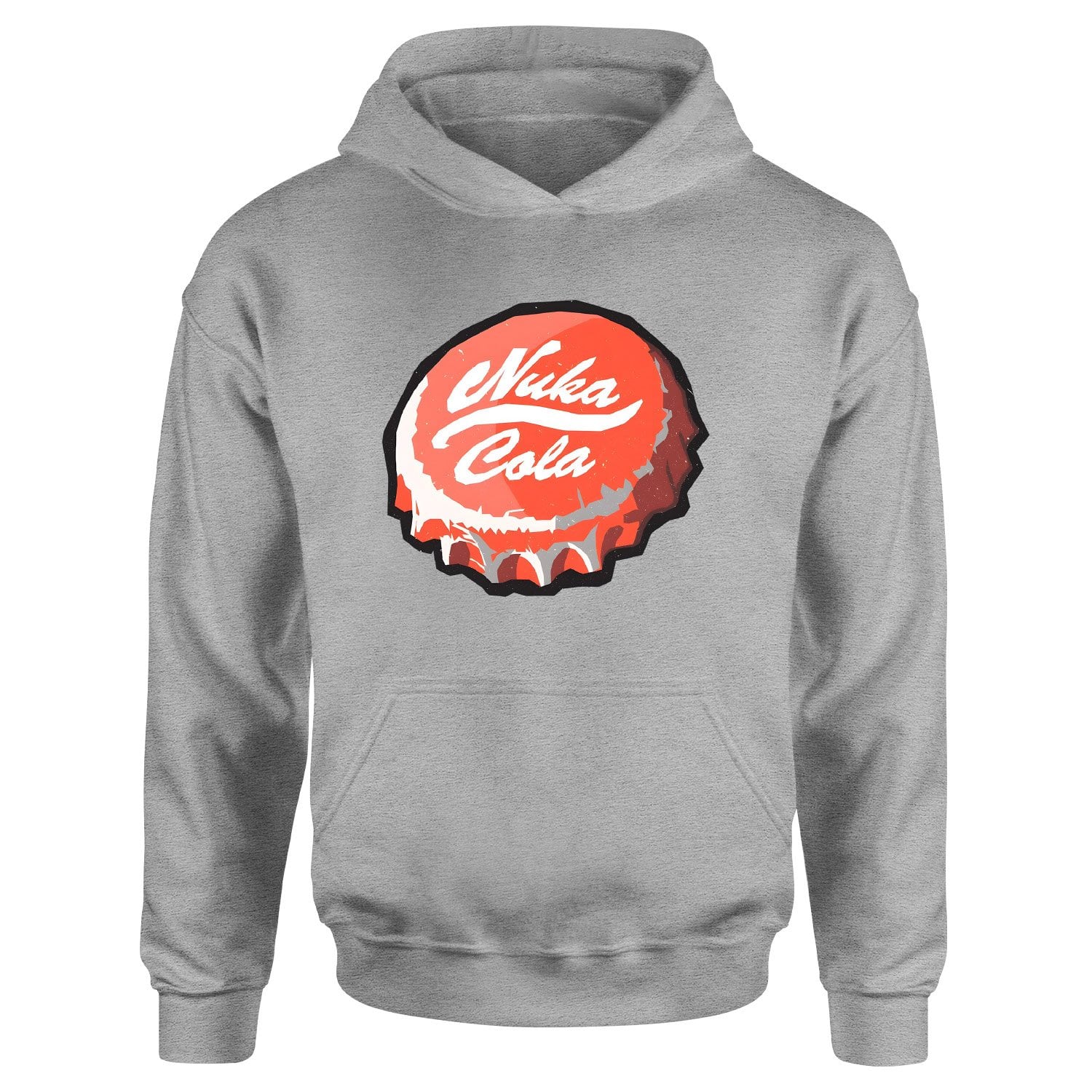 Nuka Cola Caps Hoodie S - Gri