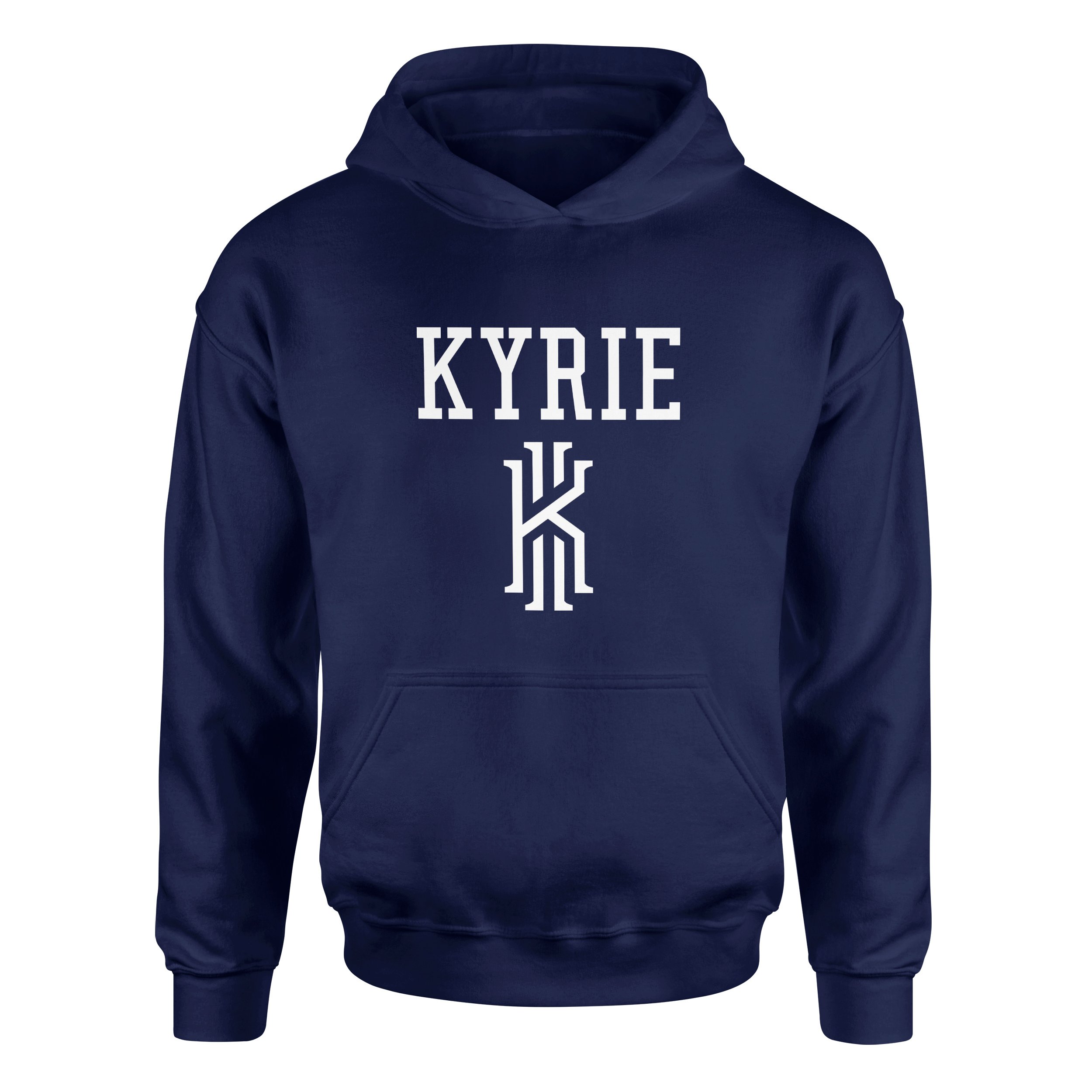 KYRIE Text Hoodie XXL - İndigo Mavisi