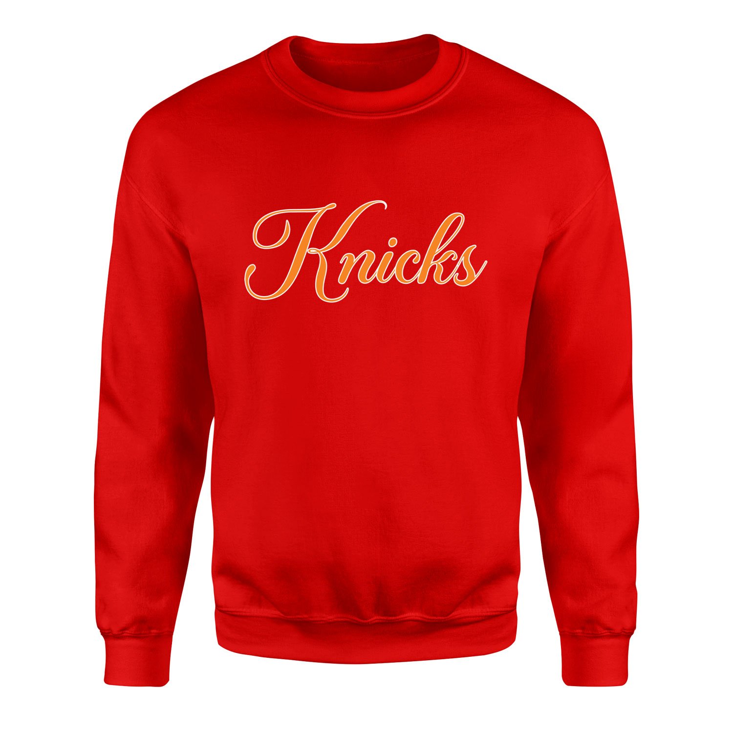 Knicks Cursive Sweatshirt M - Kırmızı