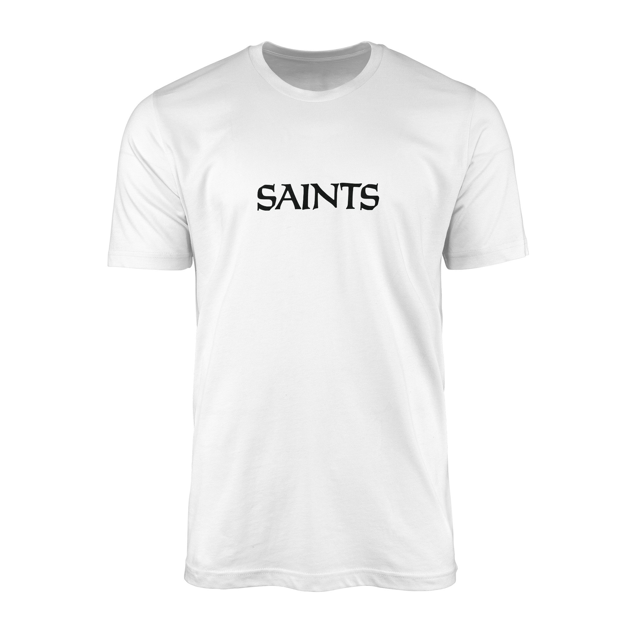 NO SAINTS Iconic | Black Tişört