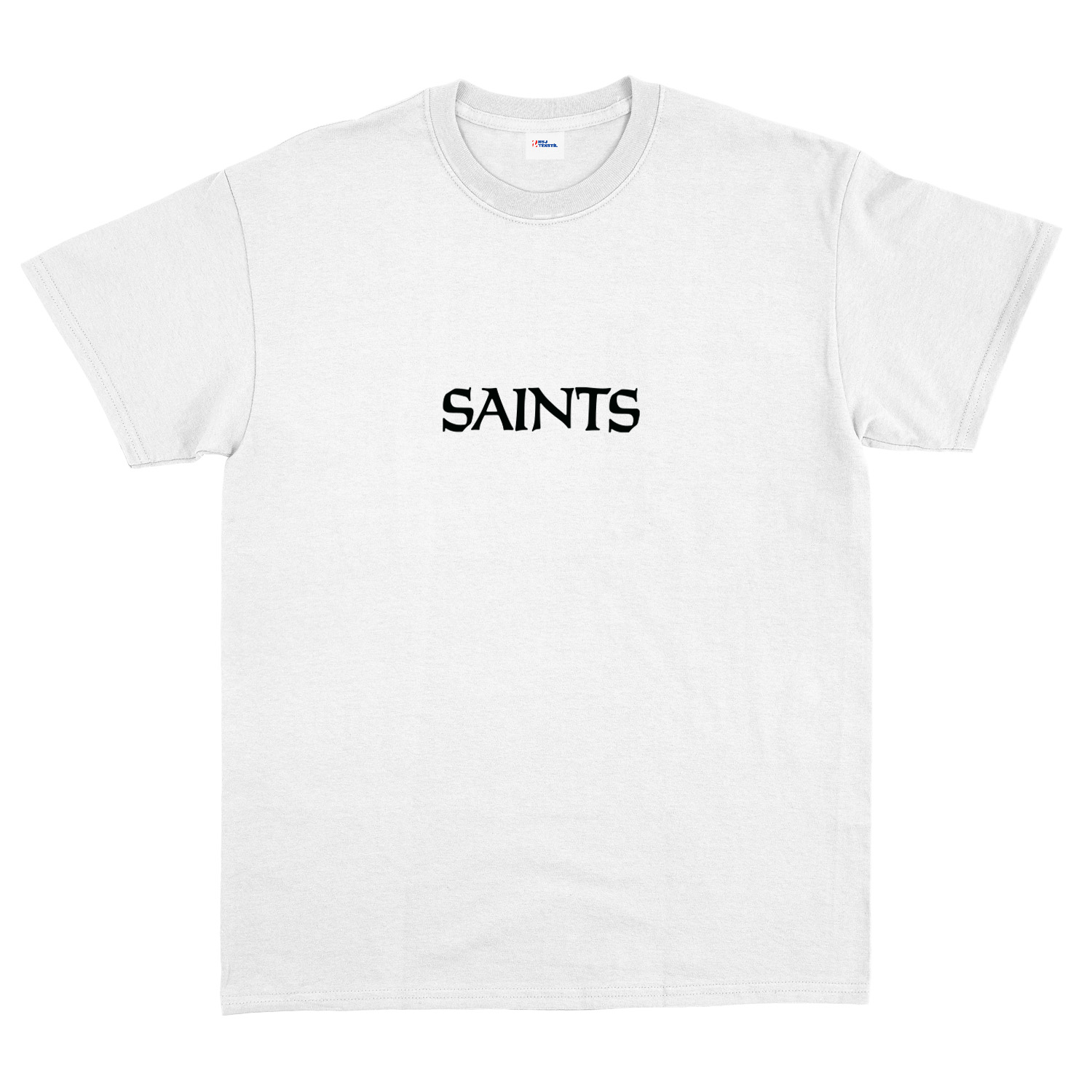 NO SAINTS Iconic | Black Tişört
