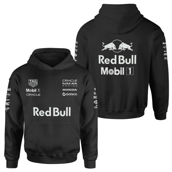 Oracle Red Bull Racing 25 SLVR Hoodie XL - Siyah