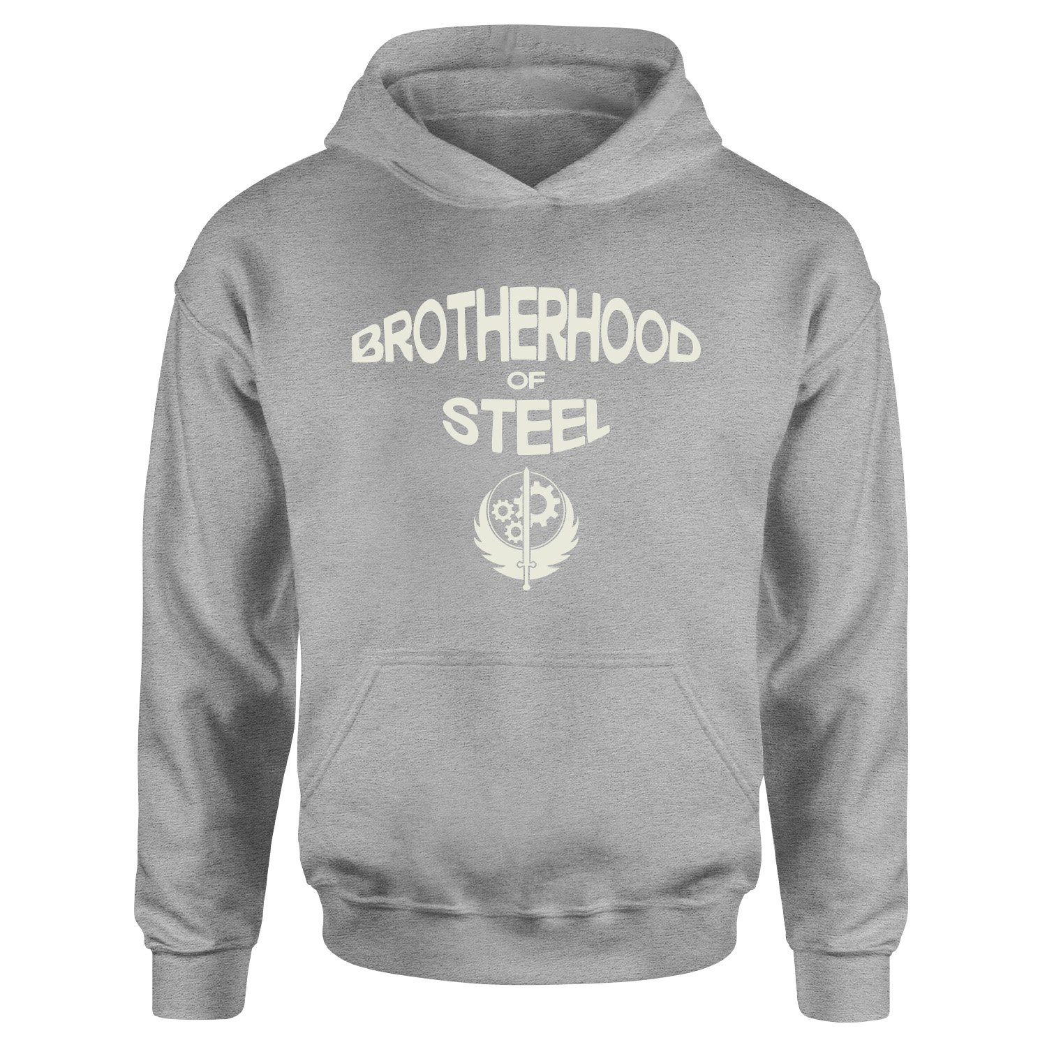 Brotherhood of Steel Hoodie XL - Gri