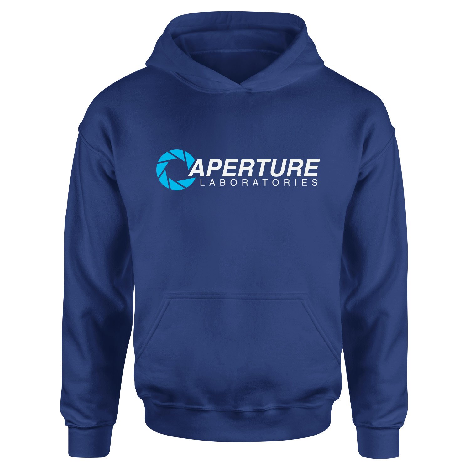 Aperture Laboratories | Half-Life Hoodie M - İndigo Mavisi