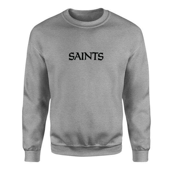 NO SAINTS Iconic | Black Sweatshirt
