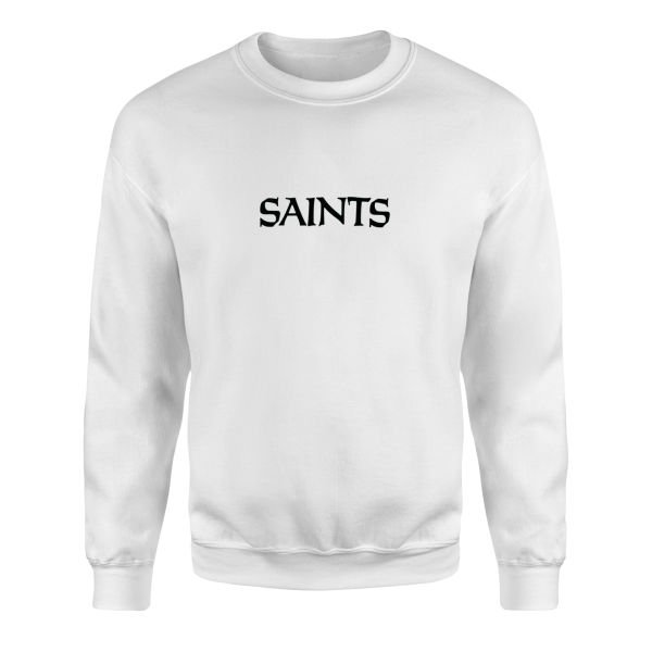 NO SAINTS Iconic | Black Sweatshirt