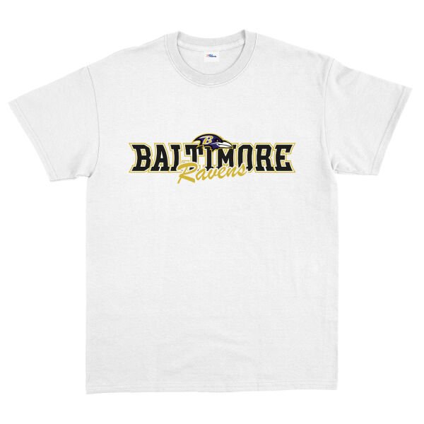 Baltimore Ravens BR Tişört S - Beyaz