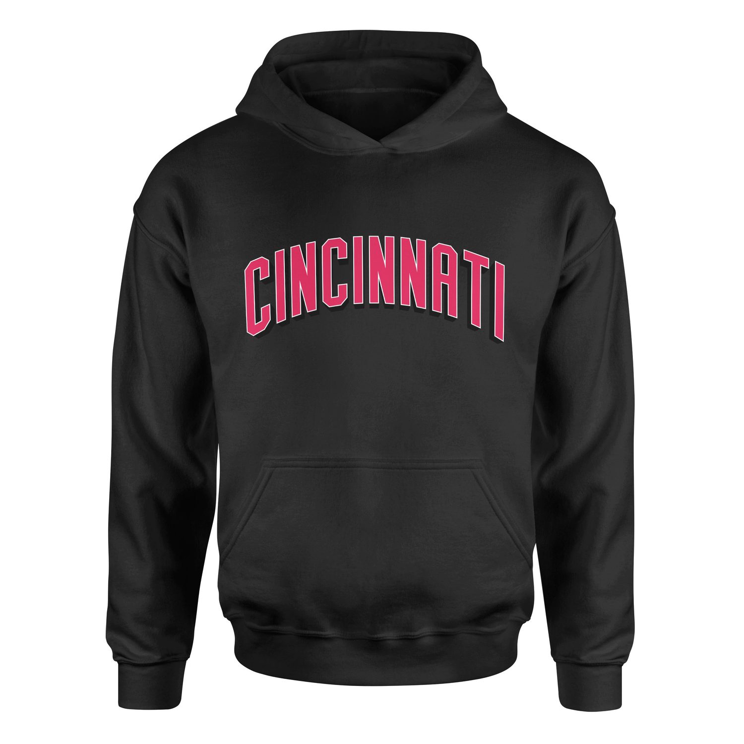 Cincinnati Hoodie L - Siyah