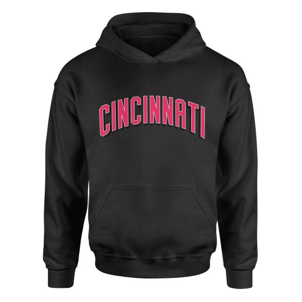 Cincinnati Hoodie L - Siyah