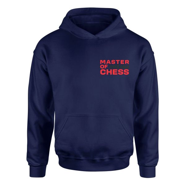 Master of Chess Hoodie XXL - İndigo Mavisi